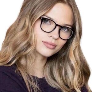 RZ By Rachel Zoe Leah Reading Glasses +1.5 NIB Tortoise Shell & Black with Case